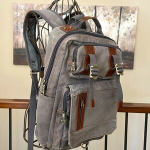 New Large Retro Neutral Rugged Practical Attractive Backpack by Befair (…